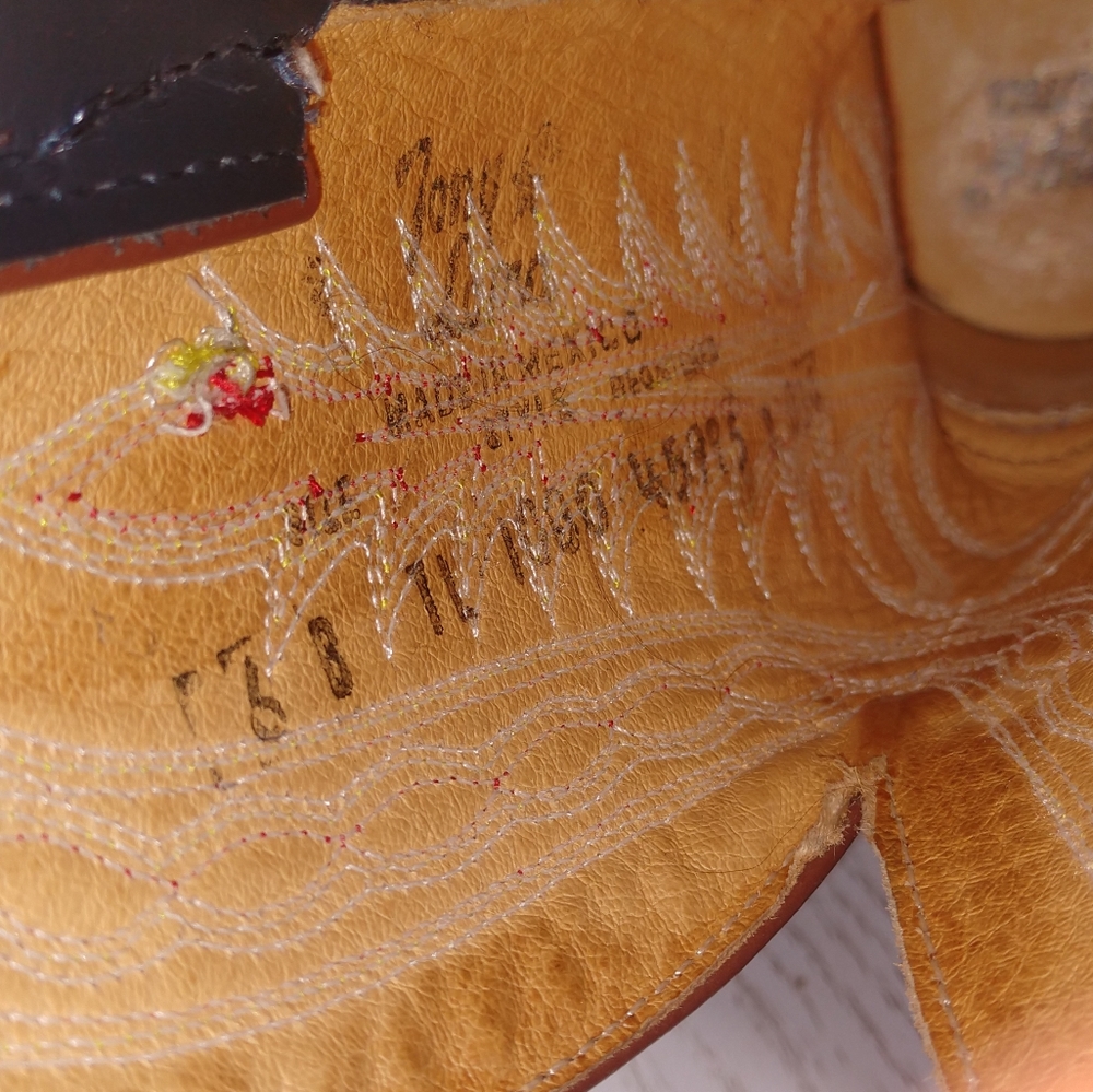 Tony Lama vintage Cowboy boots - Picture 5 of 5